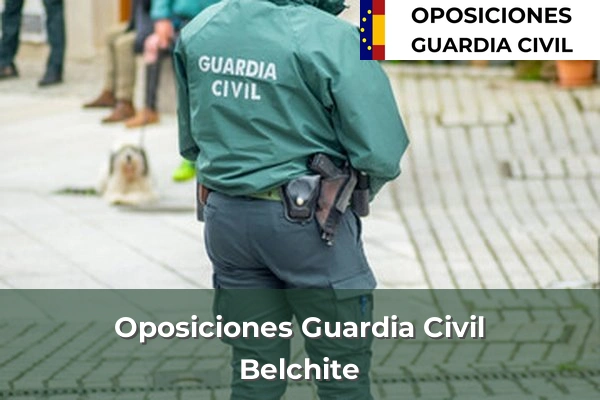 Oposiciones Guardia Civil en Belchite