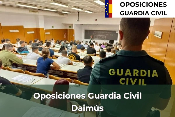 Oposiciones Guardia Civil en Valencia 75 Oposiciones Guardia Civil en Daimús