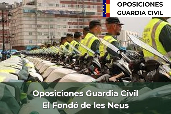 Oposiciones Guardia Civil en Algorfa 37 Oposiciones Guardia Civil en El Fondó de les Neus