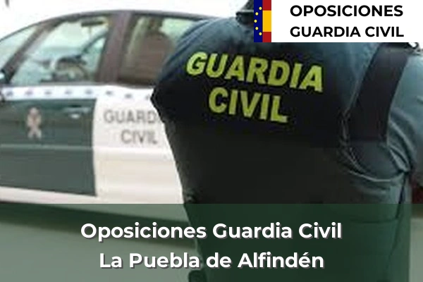 Oposiciones Guardia Civil en La Puebla de Alfindén