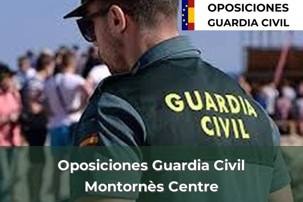Oposiciones Guardia Civil en Barcelona 70 Oposiciones Guardia Civil en Montornès Centre