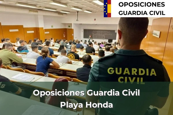 Oposiciones Guardia Civil en Playa Honda