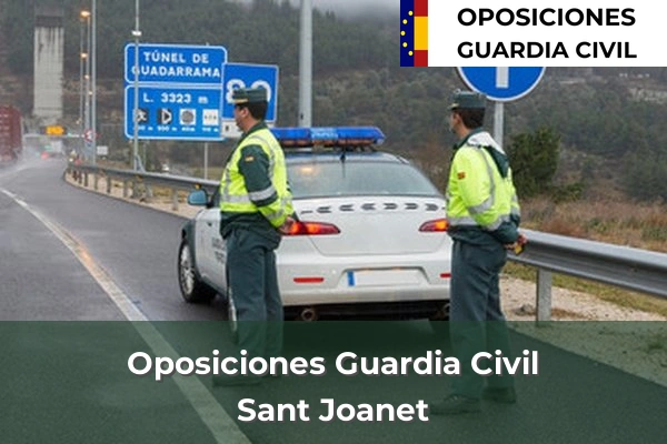 Oposiciones Guardia Civil en Valencia 166 Oposiciones Guardia Civil en Sant Joanet