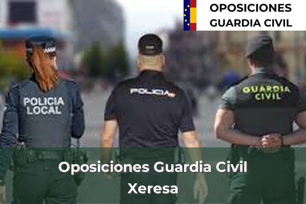 Oposiciones Guardia Civil en Valencia 192 Oposiciones Guardia Civil en Xeresa